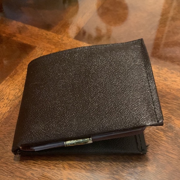 Vintage Fine Quality BillFold Wallet Split Cowhide Collectible Antique - Picture 6 of 7